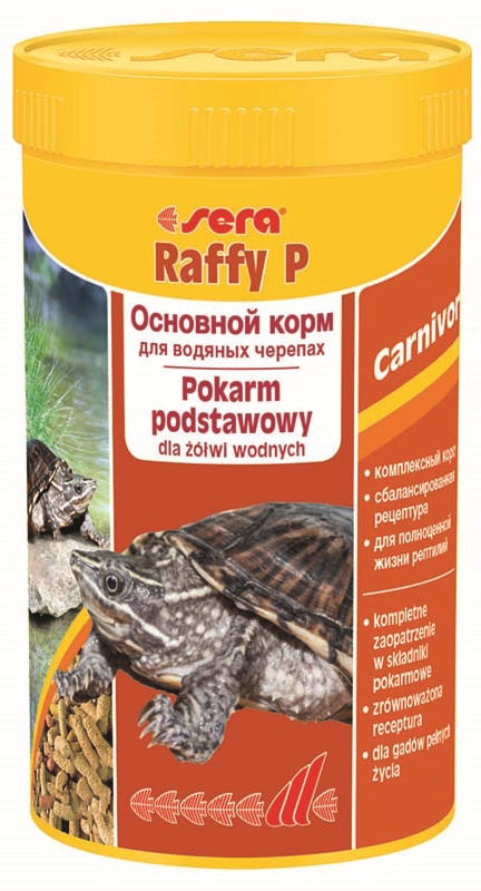 Sera корм для рептилий RAFFY P, 100 мл, 18 г #1