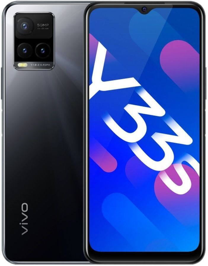 Vivo Смартфон Y33s (Y33s) 4/128 ГБ, черный #1