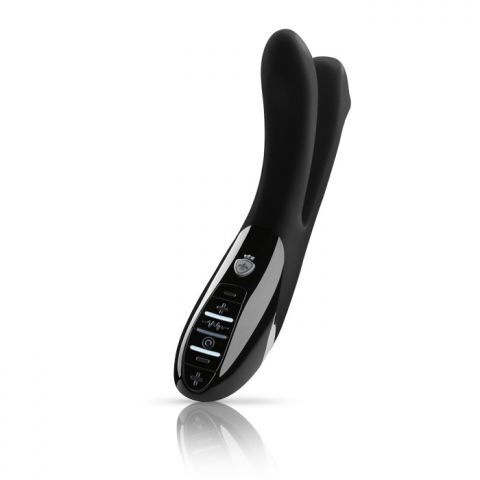 Двойной электростимулятор Mystim Tingling Apart eStim Vibrator, Black Edition  #1