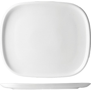 Блюдо Tognana Капри прямоугольное 310х260х15мм, фарфор, белый #1