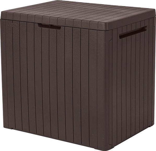 Cтолик- сундук "Citi box outdoor" 113л (коричневый) #1