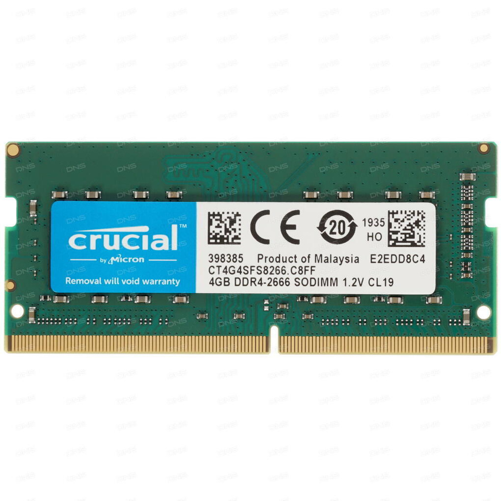 Crucial Оперативная память Crucial (CT4G4SFS8266) 1x4 ГБ (CT4G4SFS8266) #1