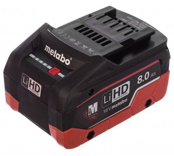 Аккумуляторный блок metabo lihd, 18 в 8.0 ач 321000980 (октябрь 2022 года) 625369000  #1