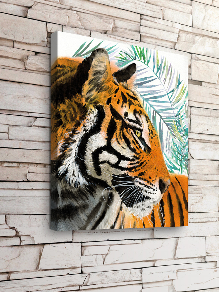 Картина на холсте Postermarket "Тигр" 40x50 см. #1
