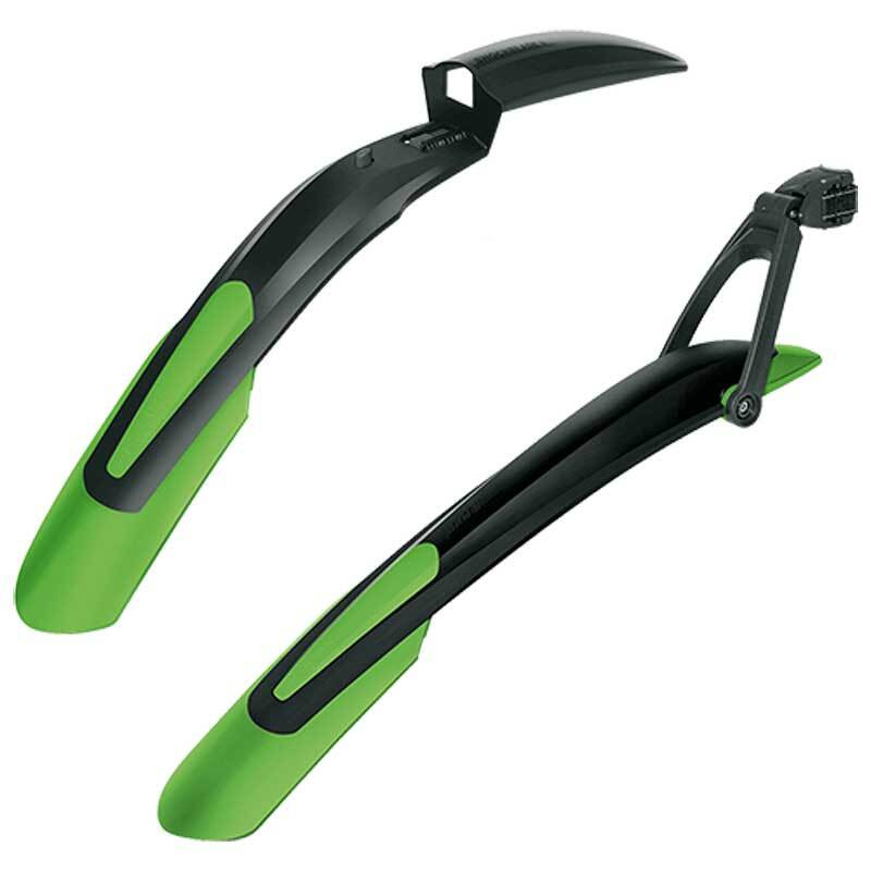 Комплект крыльев SKS Blade Set Green 27,5"-29" 11607 черный + зеленый спойлер  #1