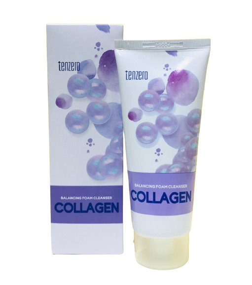 TENZERO Балансирующая пенка BALANCING FOAM CLEANSER COLLAGEN 100ml #1