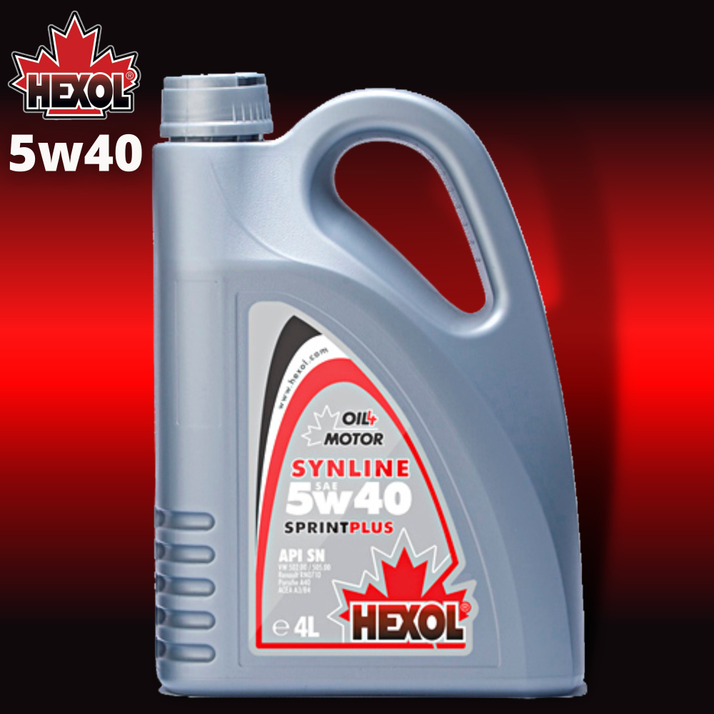 HEXOL SYNLINE SPRINTPLUS 5W-40 Масло моторное, Синтетическое, 4 л #1