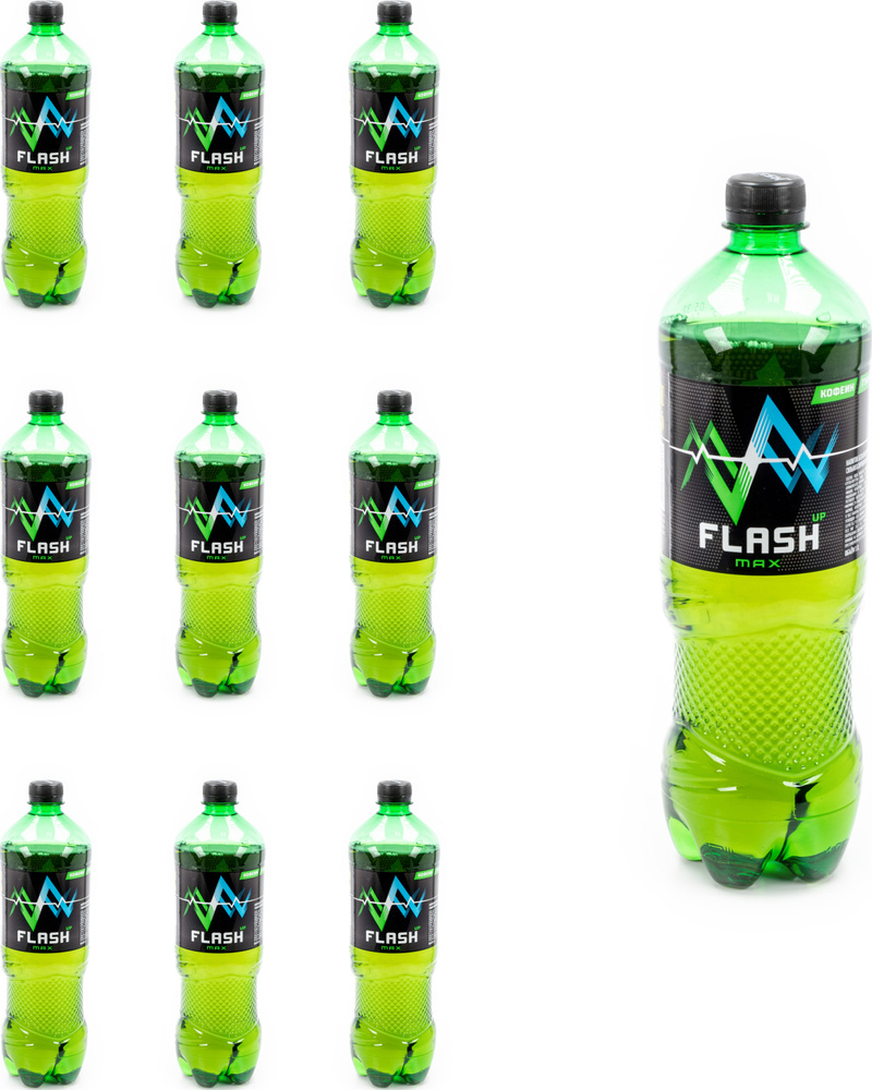 Энергетический напиток Флэш/Flash Up Energy пэт 1л (комплект из 9 шт)  #1