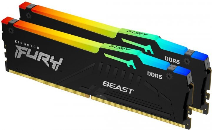 Kingston Fury Оперативная память Beast RGB 2x 16GB 2x16 ГБ (KF548C38BBAK2-32) #1