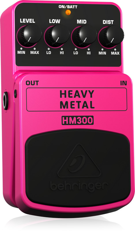 Behringer HEAVY METAL HM300 педаль "хэви метал"-дисторшн #1