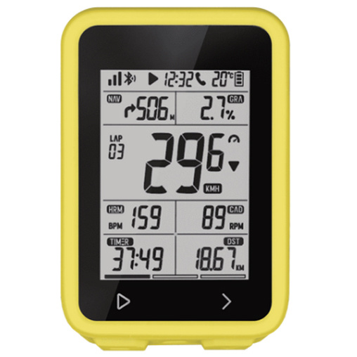 Силиконовый чехол iGPSPORT BH320, Yellow #1