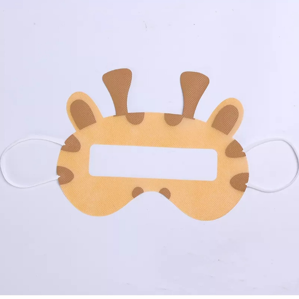 Детские одноразовые гигиенические маски для VR очков (жираф), 100 шт.  #1