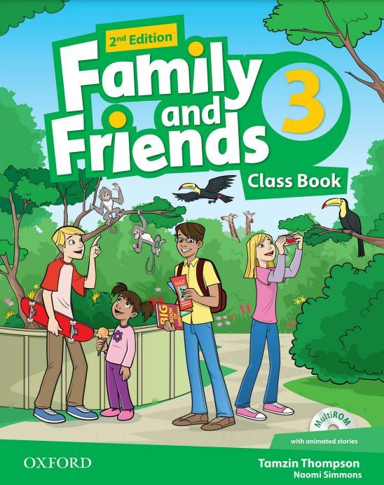 Family and Friends Level 3 (Second Edition): Class Book with CD-ROM #1