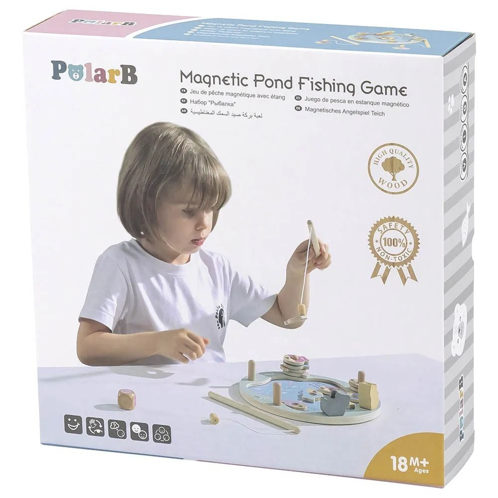 VIGA Магнитная игра Рыбалка в пруду PolarB VG44080 #1