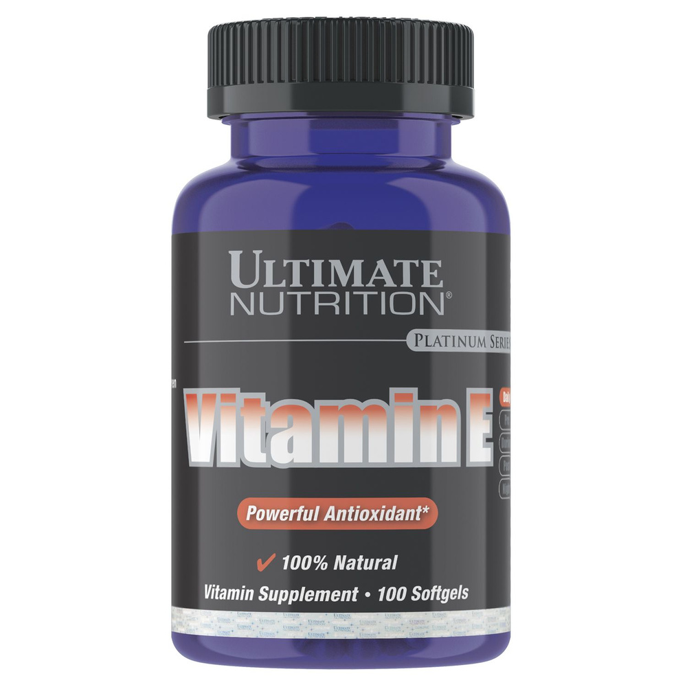 Витамин Е Ultimate Nutrition Vitamin E 400 IU 100 капсул "Внутри продукта находится пакет с влагоудерживающим #1