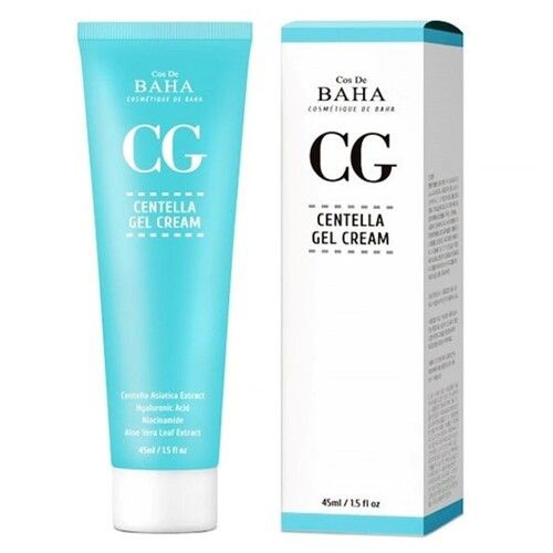 Cos De BAHA Крем-гель для лица восстанавливающий Centella gel сream (CG), 45мл  #1