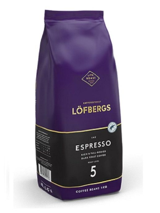 Кофе в зернах LOFBERGS ESPRESSO, 1 кг #1