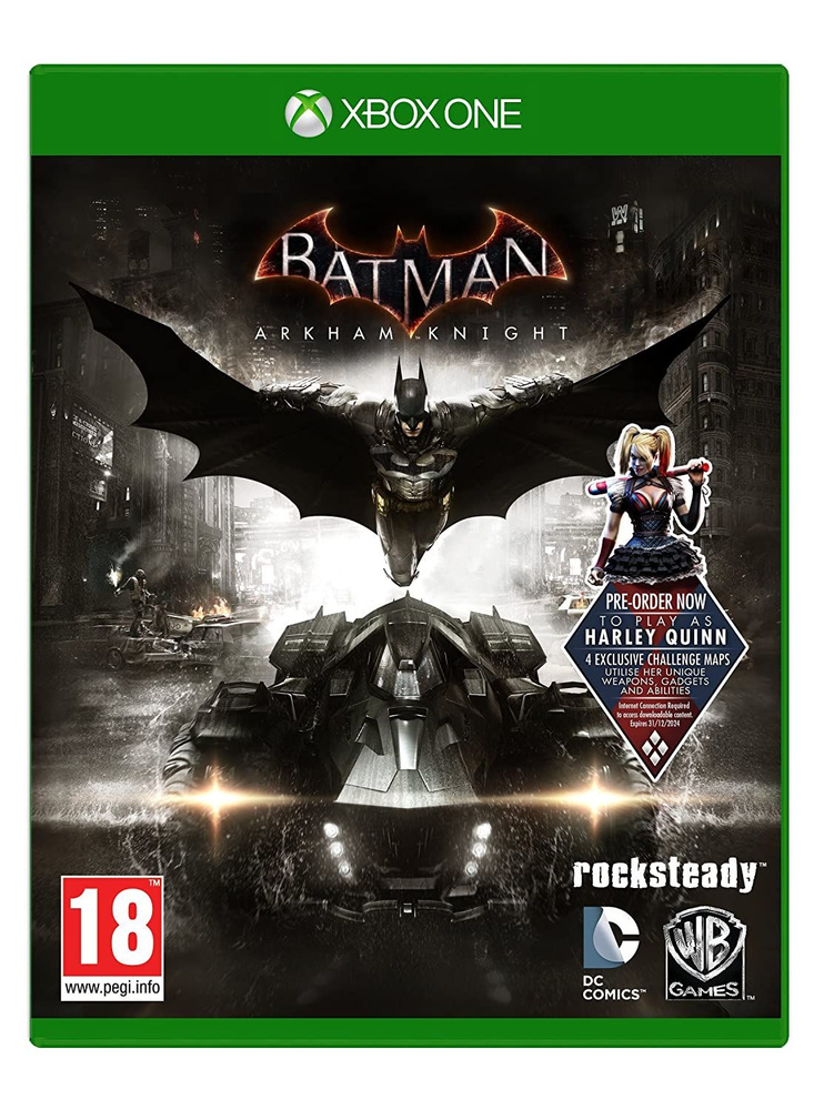 Игра Batman: Рыцарь Аркхема (Xbox One, Xbox Series, Русские субтитры)  #1