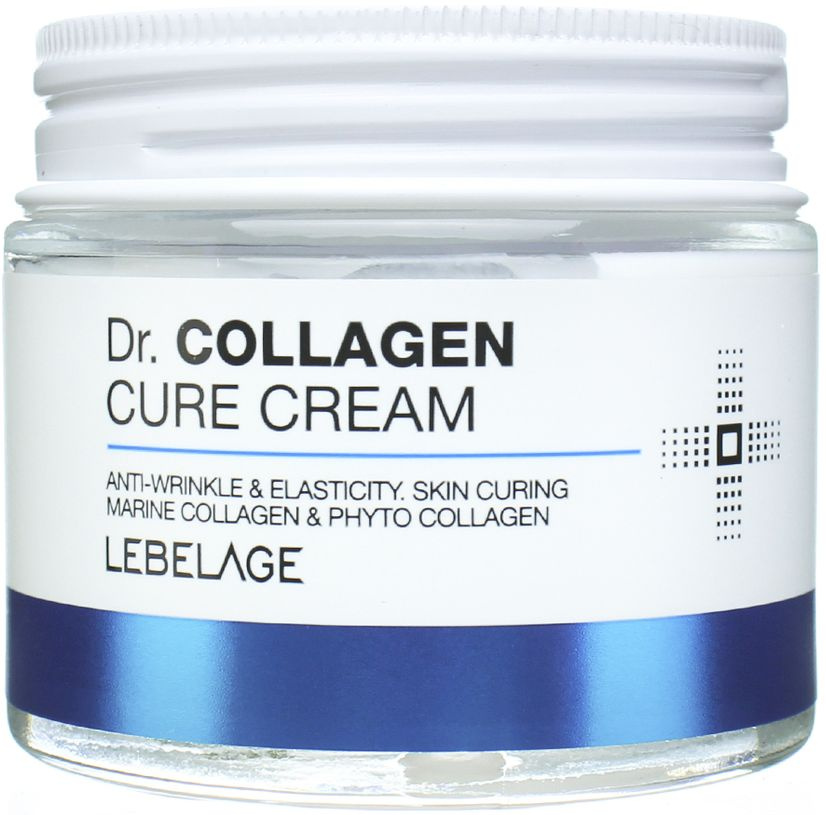 Lebelage Крем для лица разглаживающий с коллагеном Dr.Collagen Cure Cream, 70 мл  #1