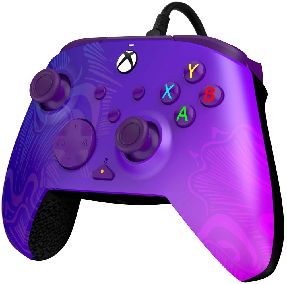 Геймпад проводной Controller Wired Rematch PDP Purple Fade 023-PF Xbox One/Series X/S/PC  #1