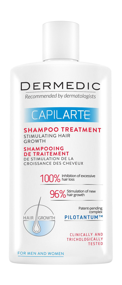 Шампунь стимулирующий рост волос Dermedic Capilarte Shampoo Treatment #1