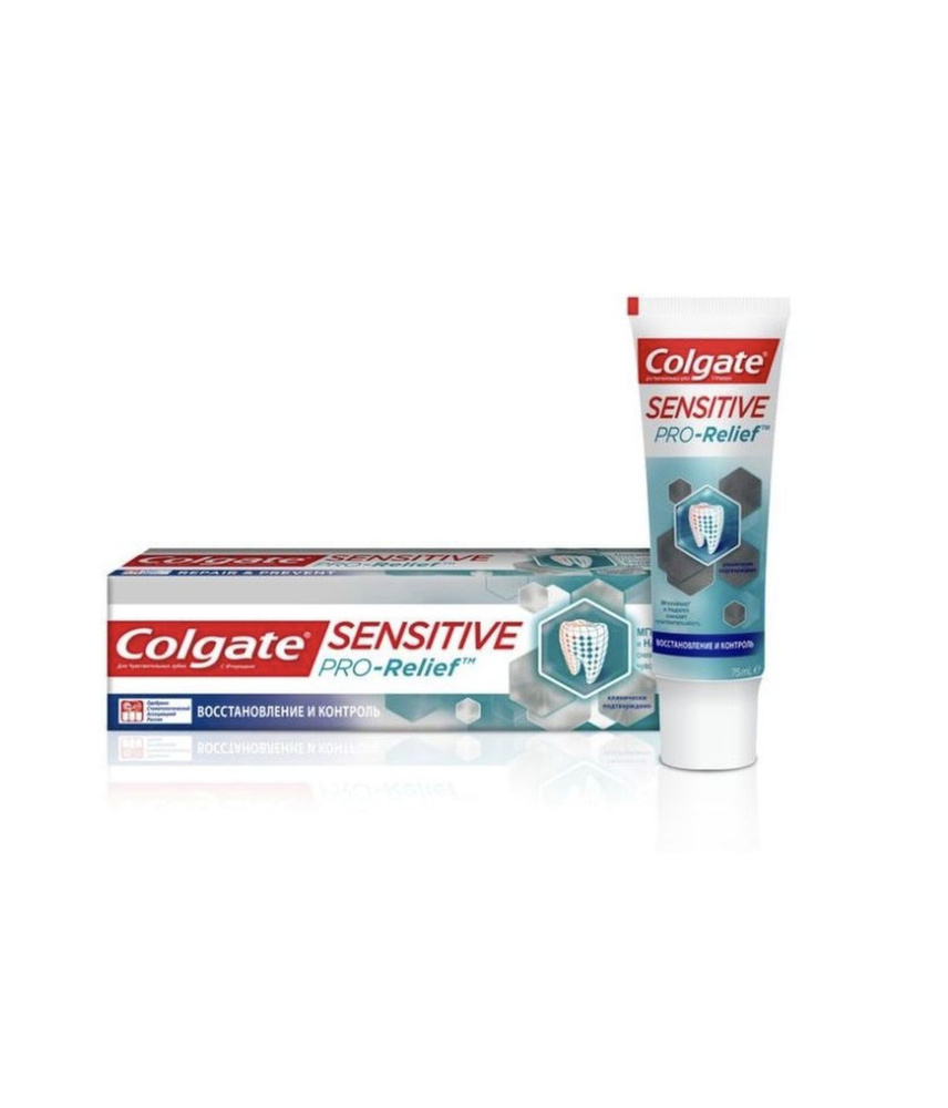 Зубная паста ColgateSensitive Pro-relief Восстановление и контроль, 75мл  #1