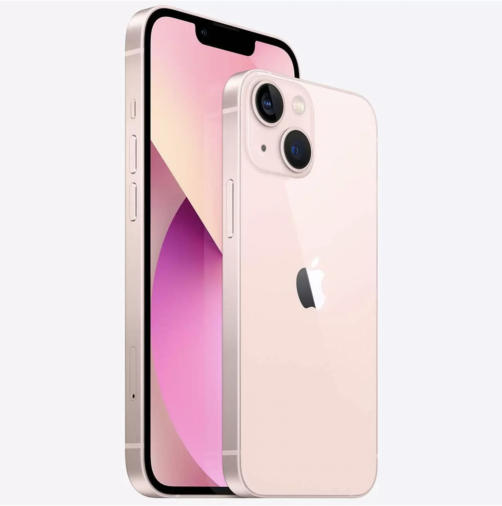 Apple Смартфон iPhone 13 mini Rose розовый 4/128 ГБ, розовый #1