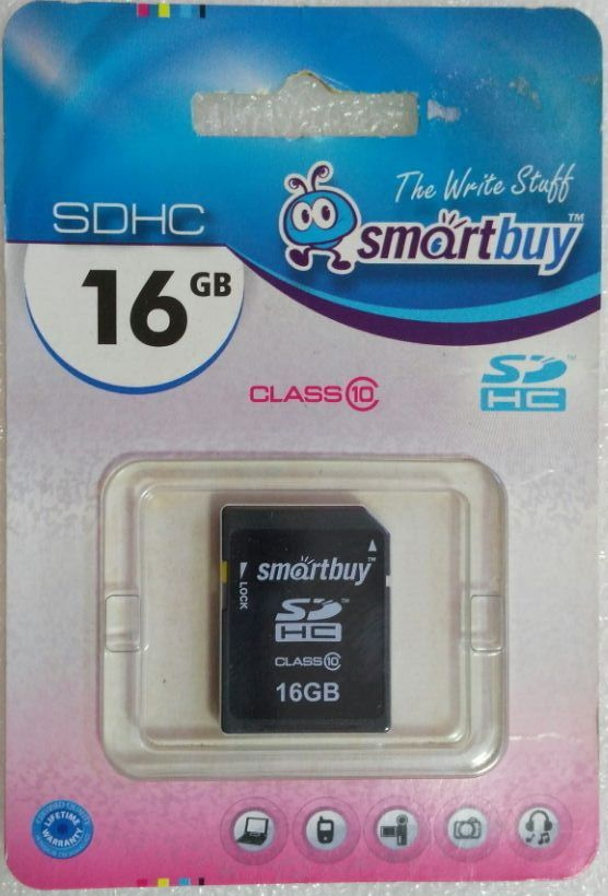 SmartBuy Карта памяти 16 ГБ  (SB16GBSDHCCL10) #1