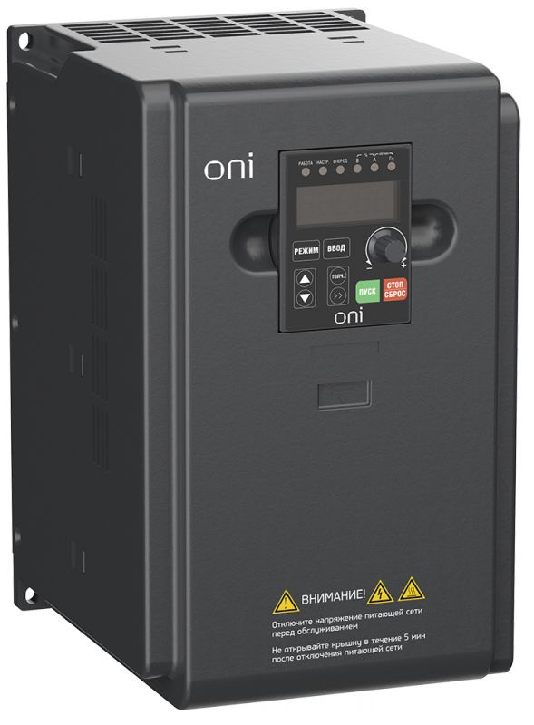 Преобразователь частоты ONI A150-33-11T 380В 3Ф 11кВт 25А со встроенным тормозным модулем  #1