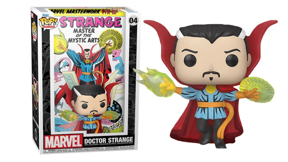 Фигурка Funko Pop! Marvel Doctor Strange #04 (Стикер Target (Фанко Поп Доктор Стрэндж из 4 выпуска)) #1