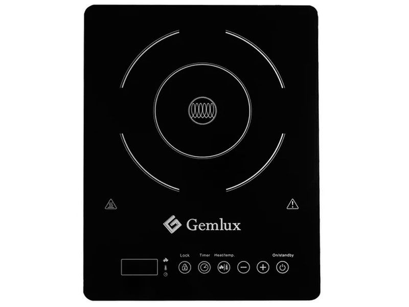 Индукционная настольная стеклокерамическая плита, одна конфорка GEMLUX GL-IP20E1  #1