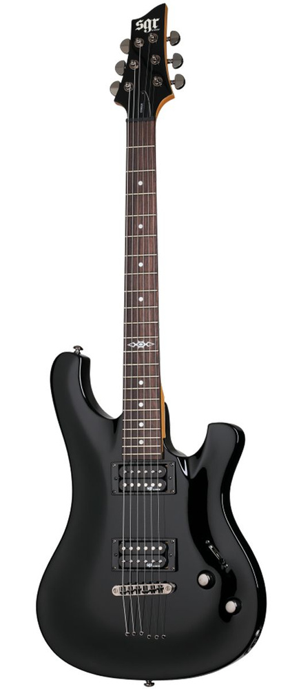 Гитара электрическая, 6 струн Schecter SGR 006 BLK , чехол в комплекте  #1