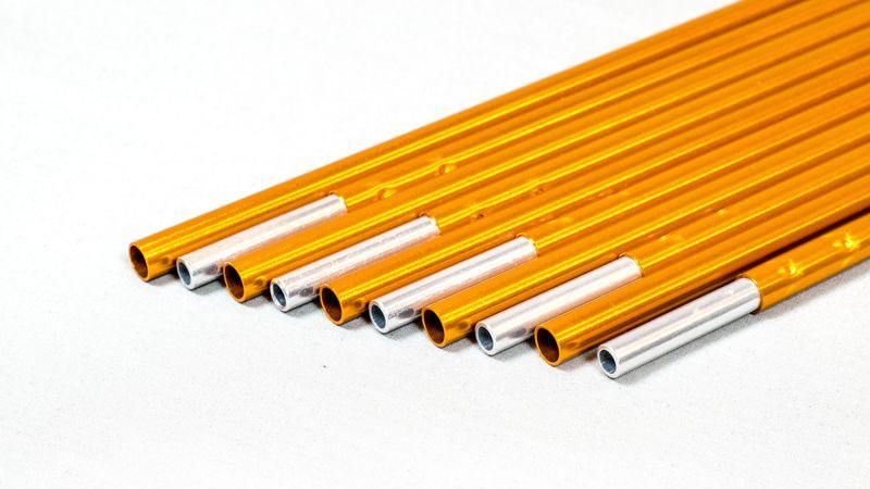 Комплект запасных сегментов дуги из алюминия D8,5 мм L35 см 6 шт.  #1