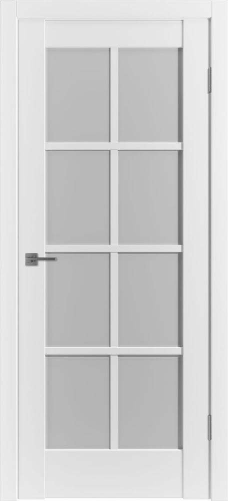 Владимирская Фабрика Дверей Дверь межкомнатная Ice, МДФ, 700x2000, Со стеклом  #1
