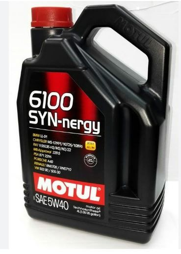 MOTUL 6100 SYN-NERGY 5W-40 Масло моторное, Синтетическое, 4 л #1