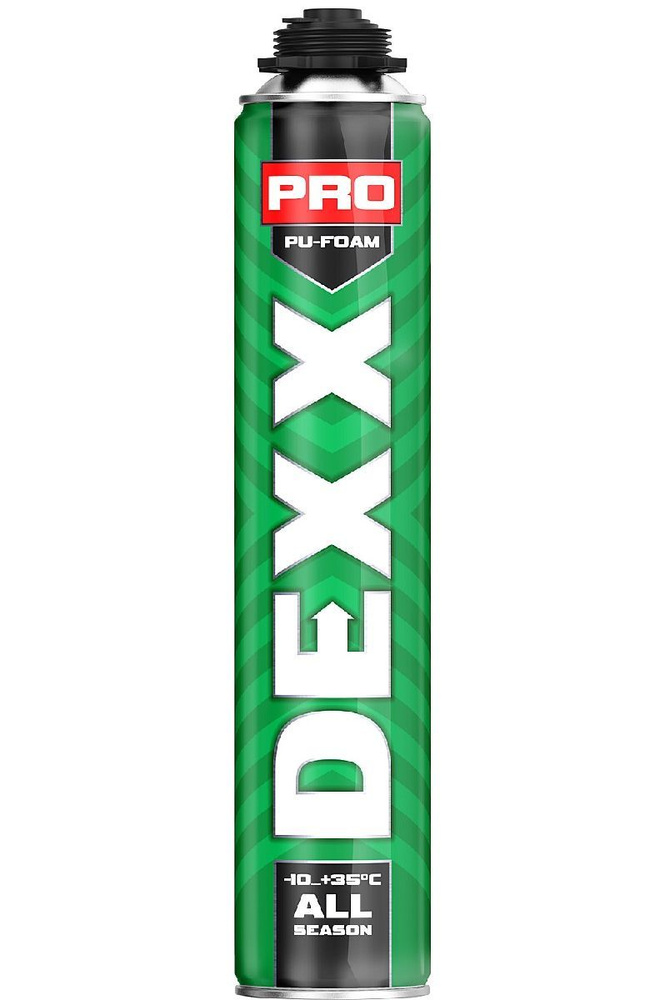 Монтажная пена DEXX Pro 750мл пистолетная всесезонная выход до 35л (41126)  #1