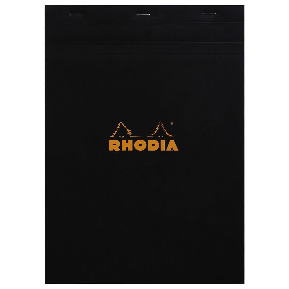 Блокнот Rhodia Basics №18, A4, клетка, 80 г, Черный #1