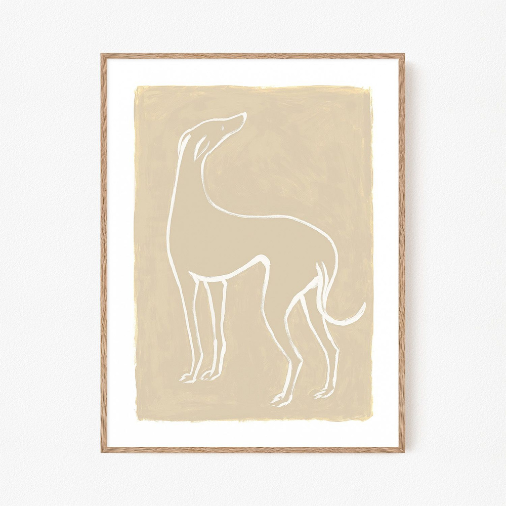Постер для интерьера "Greyhound", 30х40 см #1