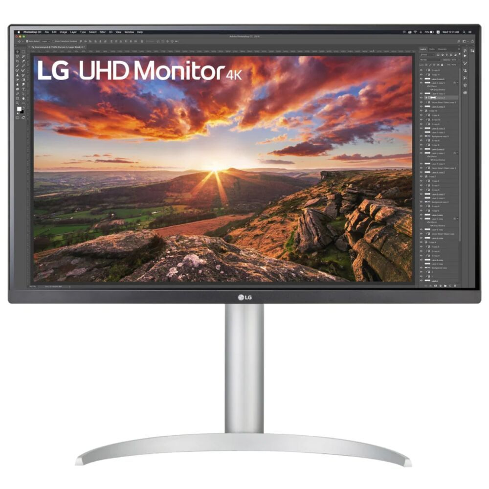 LG 27" Монитор 27UP850N-W, серебристый #1