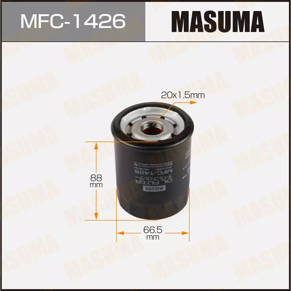 Masuma Фильтр масляный арт. MFC-1426 #1