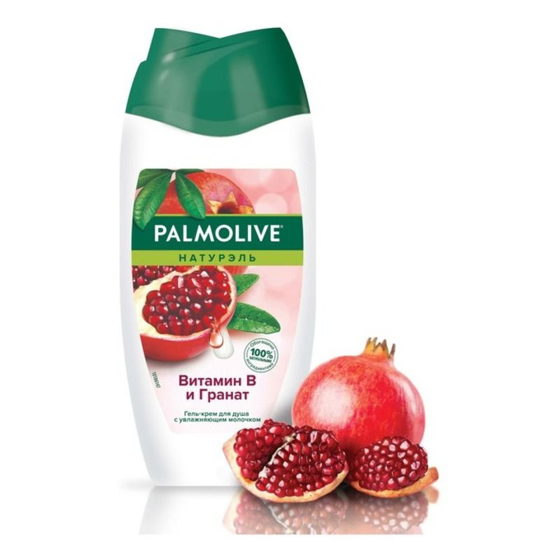 Palmolive Натурэль гель-крем для душа с витамином В и гранатом 250 мл  #1