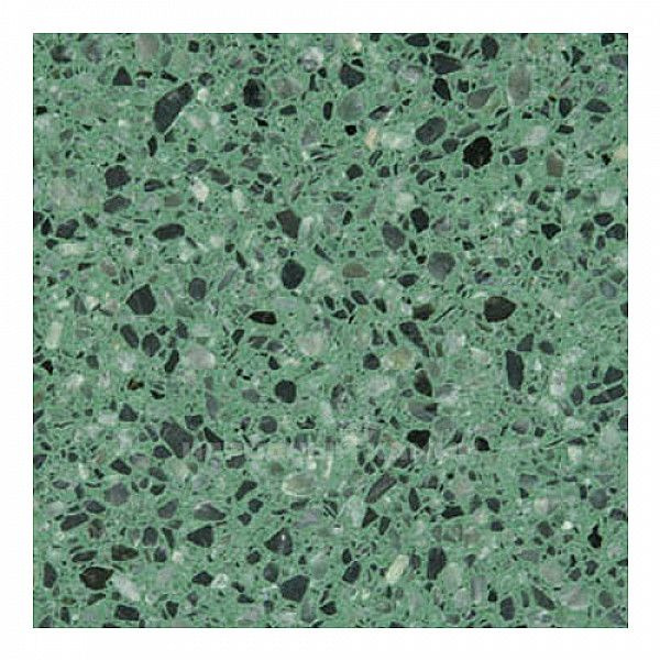 Плитка агломератная коллекция Мрамор Зеленый 400х400х20 мм  #1