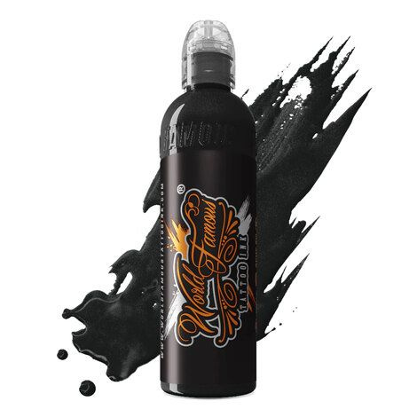 Краска для тату World Famous Tattoo Ink Light Greywash (4 унции - 120 мл) #1