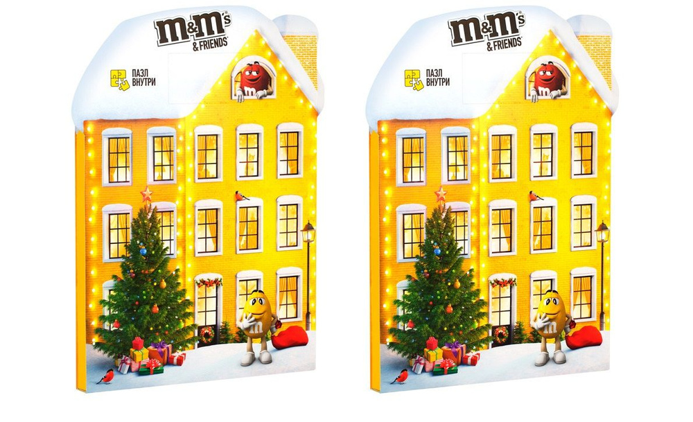 M&M's Friends Адвент календарь, 250 г (2 шт) #1