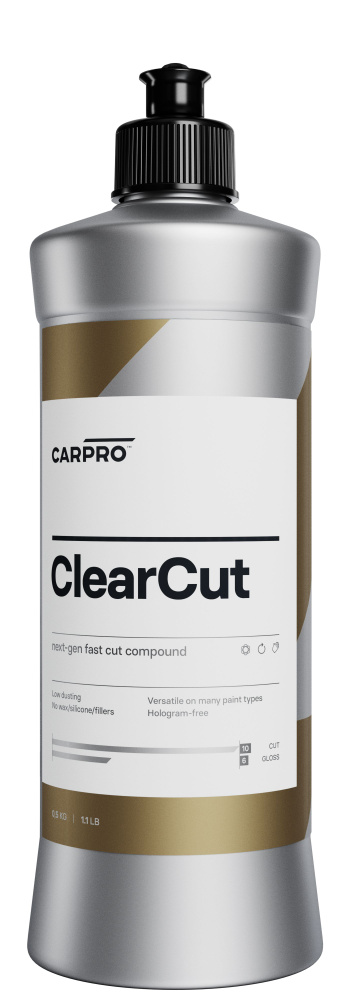 Полироль для кузова-абразивная полировальная паста ClearCUT CARPRO  #1