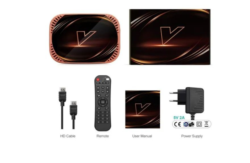 Qupi Медиаплеер IPTV SmartBox Air, 4 ГБ/36 ГБ, черный #1