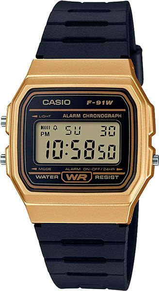 Японские наручные часы Casio F-91WM-9A с гарантией #1