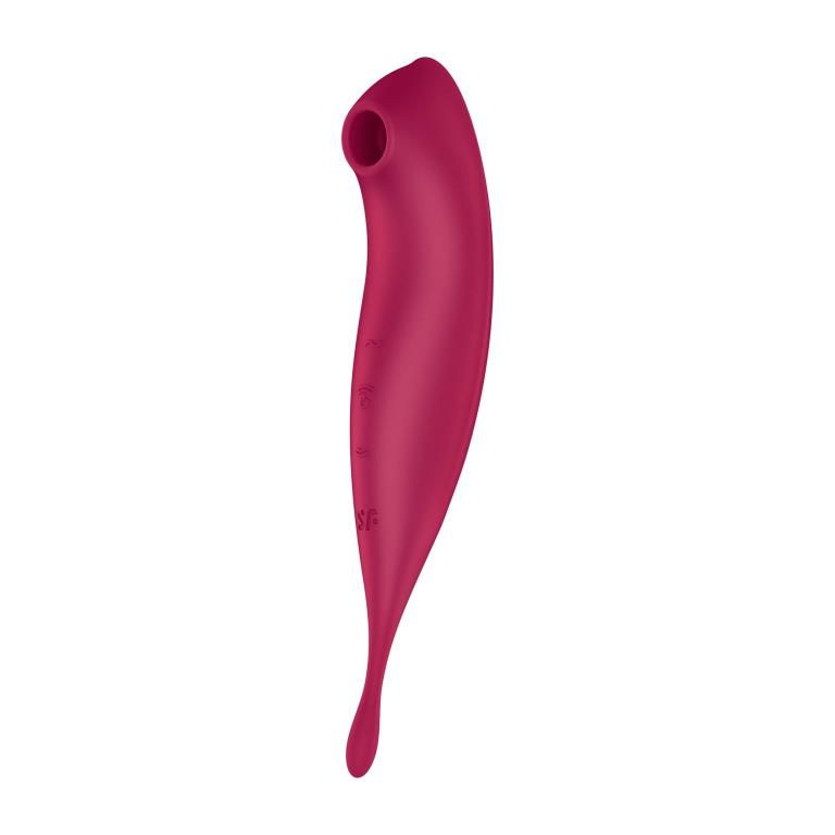 Satisfyer Вибратор, цвет: малиновый, 22.2 см #1