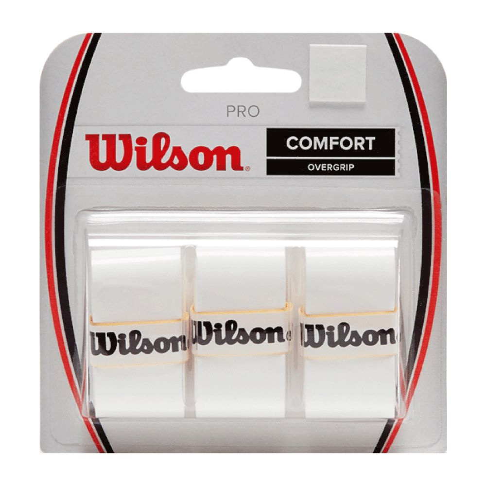 Намотка для ракетки Wilson PRO Comfort Overgrip White (3шт) #1