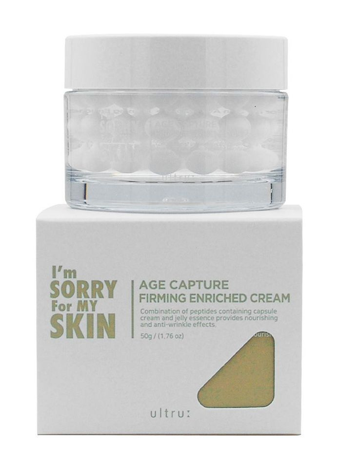 ULTRU Питательный капсульный лифтинг-крем для лица ultru: I'm Sorry For My Skin Age Capture Firming Enriched #1